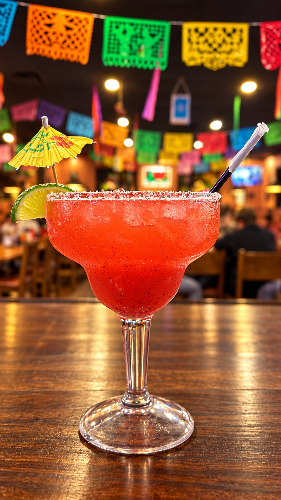 Premium margarita at I Heart Tacos